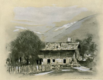 Chalet near Lucerne by Mortimer Ludington Menpes